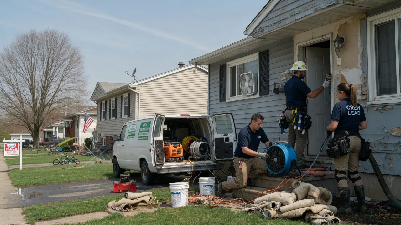 Flood Cleanup in North Bangor, NY near me